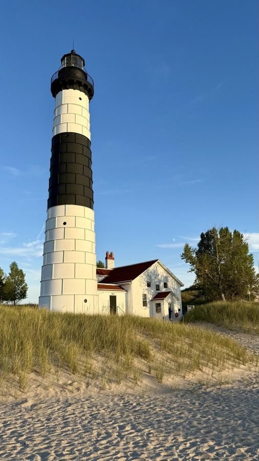 Big Sable Point Lighthouse on Lake Michigan