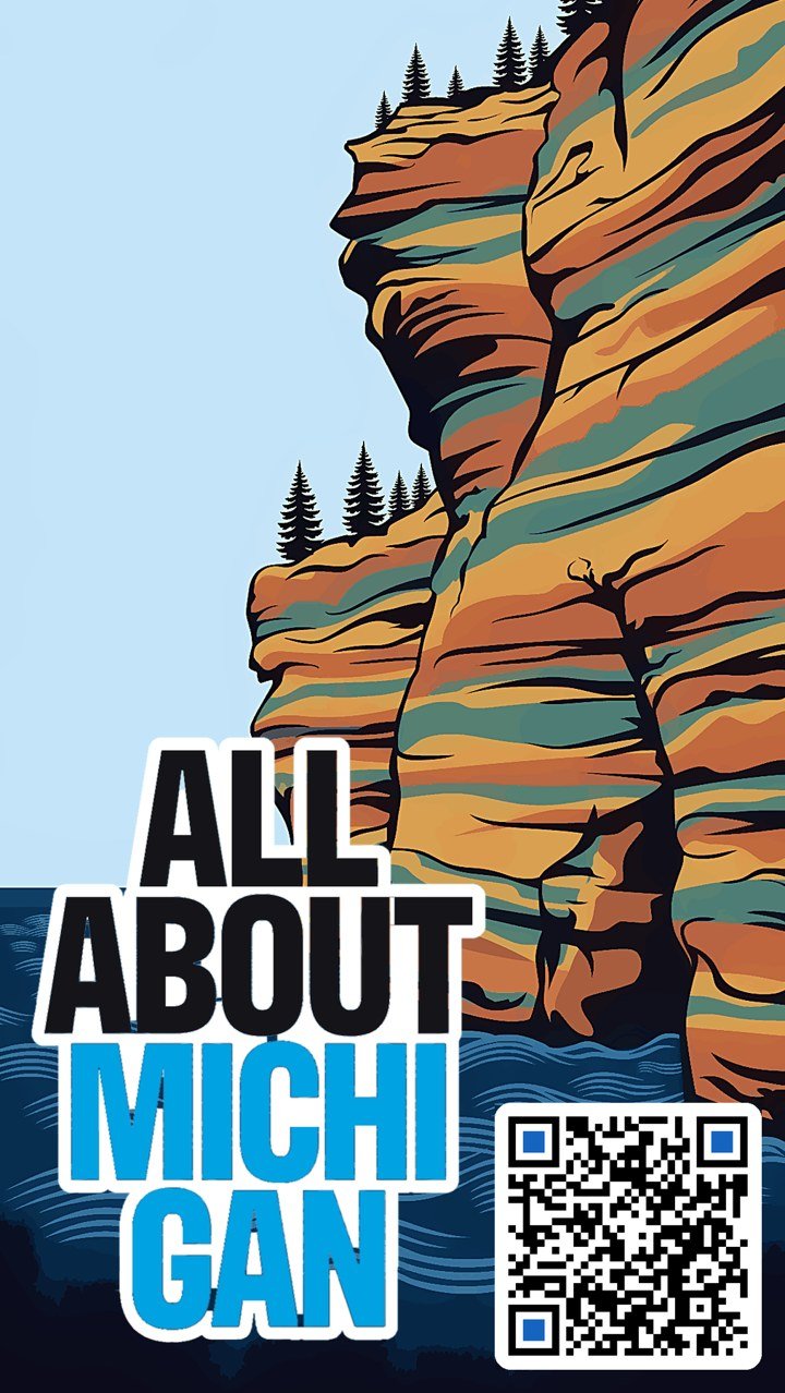 Pictured Rocks sticker